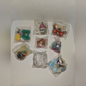 Vintage 1990s Snow White And The Seven Dwarves McDonald's Toys New Disney